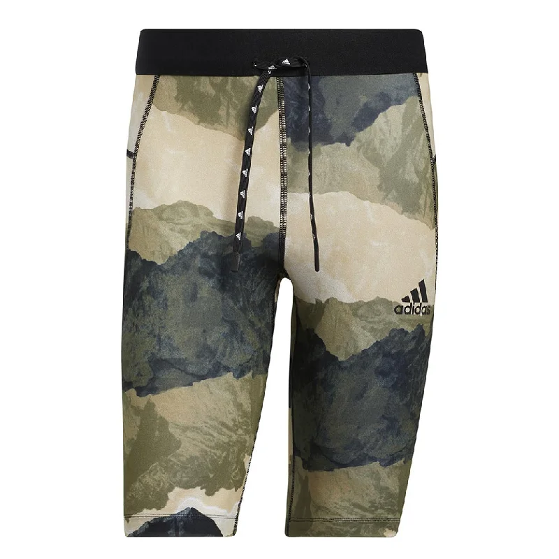 adidas - Men's Earth Graphic Fitted Yoga Shorts (GU6370)