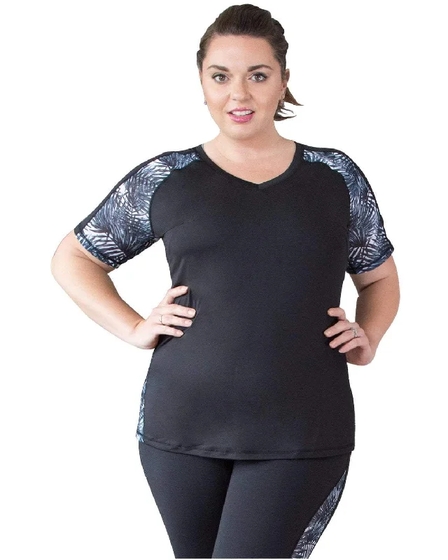 Spirit Short Sleeve Top - Black