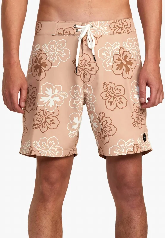 Toppe Volleys Boardshort In Khaki