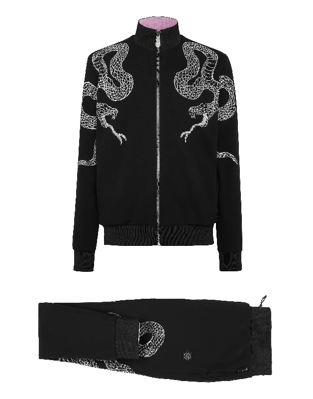 TRACKSUIT: ZIP-UP JACKET + JOGGING PANTS SNAKE