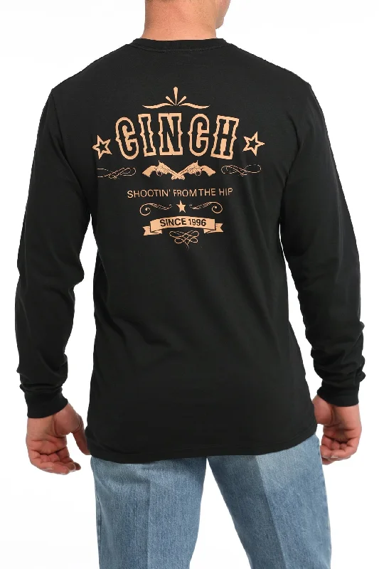 Men's Pistol Cinch Tee - Black - (MTK1721016)