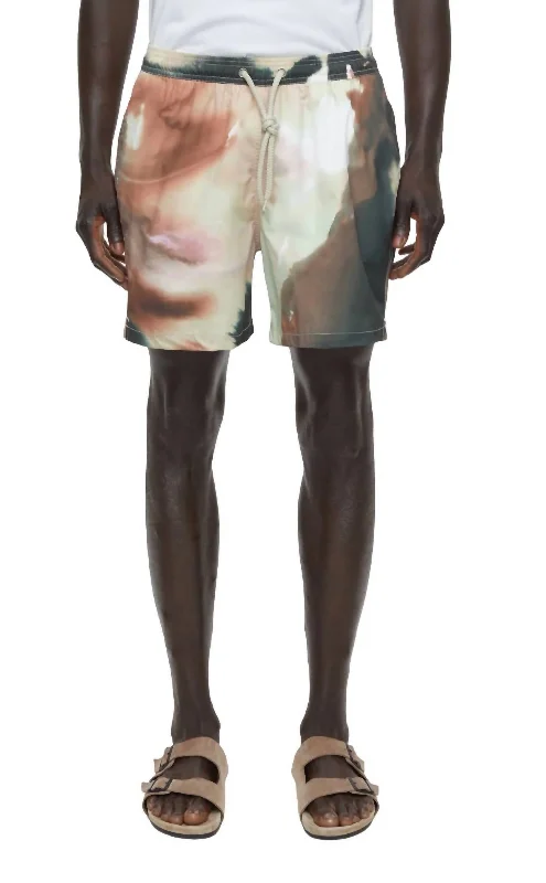 Swimming Shorts In Sage Tea