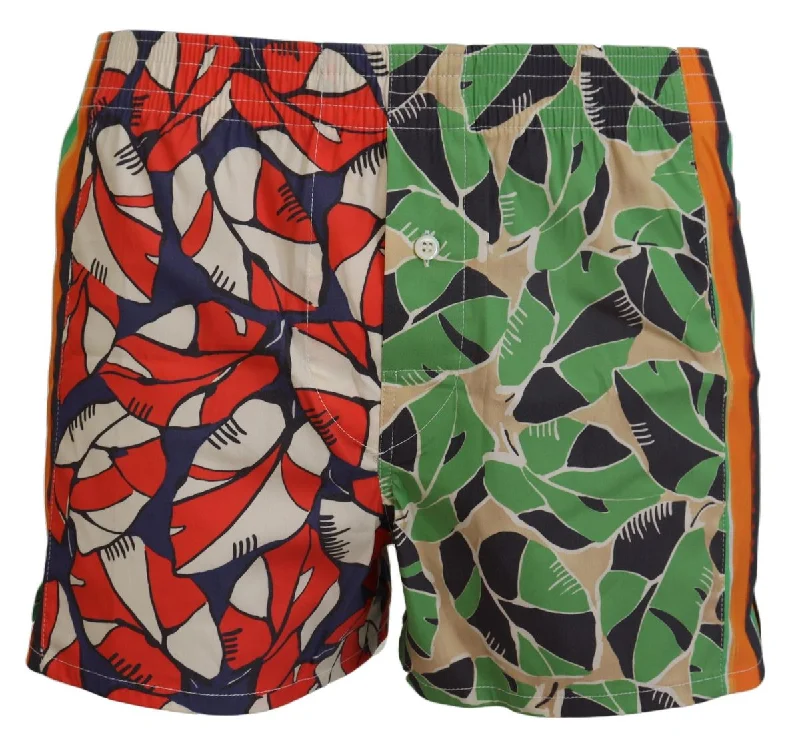 Dsqua²  Floral Print Men Beachwear Shorts Men's Swimwear