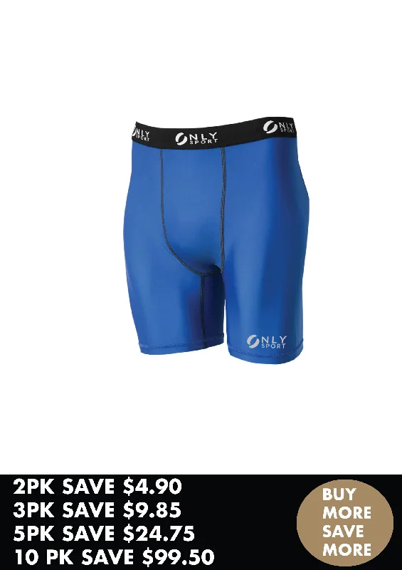 Compression Wear Shorts  Bundle - Blue