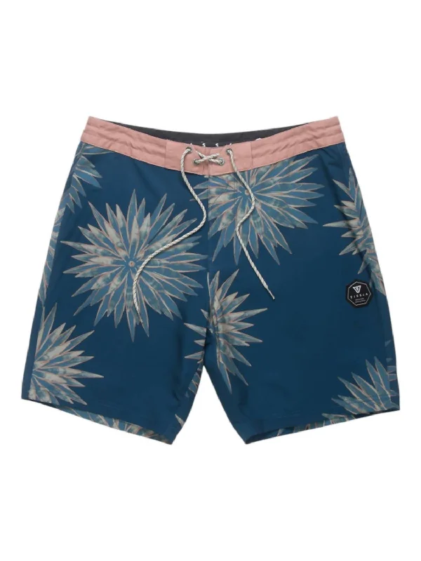 Men's Oaxava Dreams 18.5" Boardshorts In Dark Denim