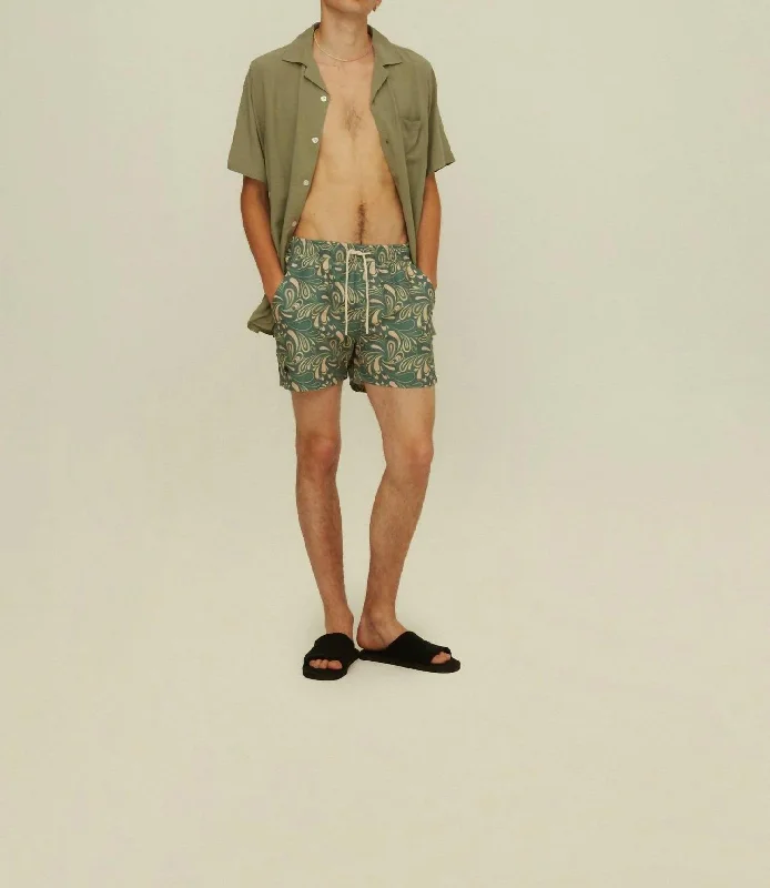 Woodstock Swim Shorts In Green