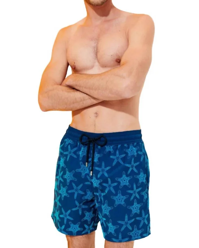 Moorea Swim Shorts In Goa/blue