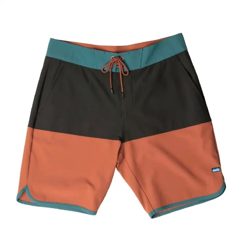 Men's Land Or Sea Swim Short In Clay Basin