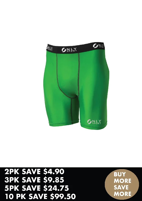 COMPRESSION WEAR SHORTS BUNDLE - EMERALD